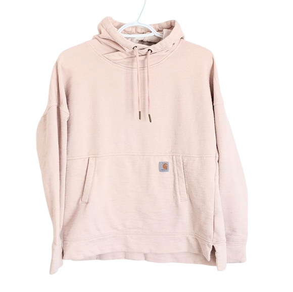 Carhartt Tops - CARHARTT NEWBERRY peach pink hoodie size S 👇read Description 👇@W